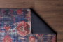 Conceptum Alfombra Dark Blue AL 111 de Poliéster, Suave y Lavable a Máquina, 150 x 230 cm